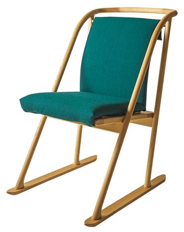 POSTALCOポスタルコ×カリモク家具 モーグルスキーチェア グリーン